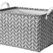 Корзина IDEA HOME TC-33 ткан. Vector 38x26x24 см
