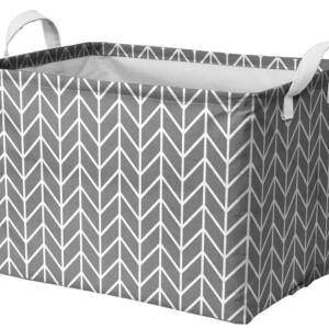 Корзина IDEA HOME TC-33 ткан. Vector 38x26x24 см