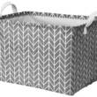 Корзина IDEA HOME TC-34 ткан. Vector 45x30x28 см