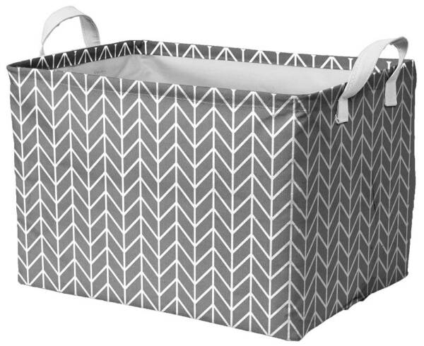 Корзина IDEA HOME TC-34 ткан. Vector 45x30x28 см