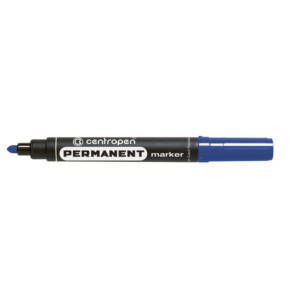 Маркер 8566 Permanent 2,5 мм круглий синій