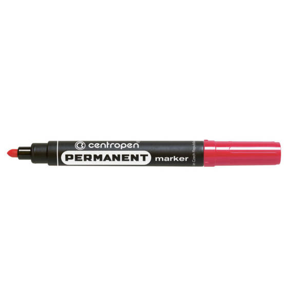 Маркер 8566 Permanent 2,5 мм круглий червоний