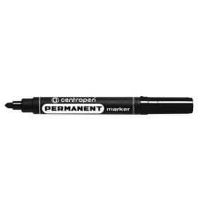 Маркер 8566 Permanent 2,5 мм круглий чорний