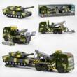 Трейлер RJ 3367 (18) "Military vehicles series", звук, світло, 3 активні кнопки, рухомі елементи, у