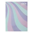 Блокнот PATTERN, А-5, 64 арк., кліт., ітгр. обкл., мат. лам.+Уфлак, KIDS Line, блакитний