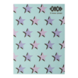 Блокнот PATTERN, А-5, 64 арк., кліт., ітгр. обкл., мат. лам.+Уфлак, KIDS Line, синій