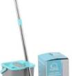 Набори д/прибирання IDEA HOME DS-342C Grey-Blue /НАБІР/з відром 4 л 120 см