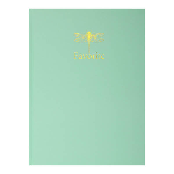 Книга канцелярська FAVOURITE, PASTEL, А4, 96 арк., клітинка, офсет, тверда ламінована обкладинка, м'