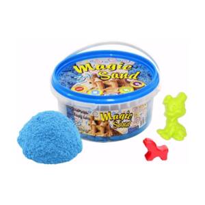 Magic sand блакитного кольору у відрі 0,350 кг