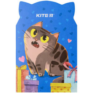 Блокнот м'яка обк., 48 арк., Gift cat