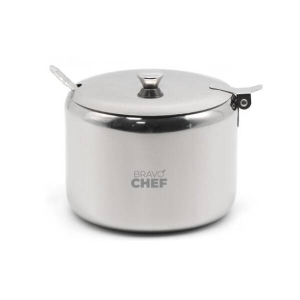 Цукорниця BRAVO CHEF з ложкою 9.5 см