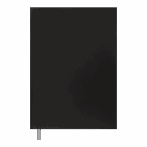 Книга обліку OPTIMAL 144 арк/кліт., А4, чорна, бум вініл