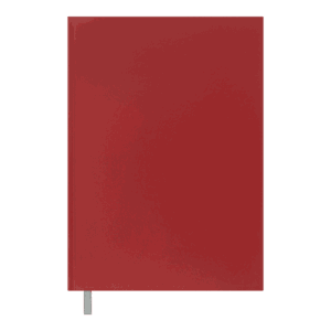 Книга обліку OPTIMAL 200 арк/кліт., А4, бордова, бум вініл
