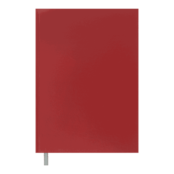 Книга обліку OPTIMAL 200 арк/кліт., А4, бордова, бум вініл