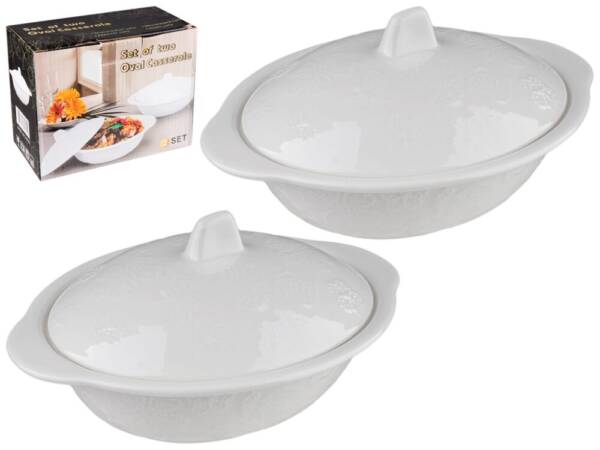 Форми для запікання з кришками 2шт/уп 15*12см R87378 (30уп)