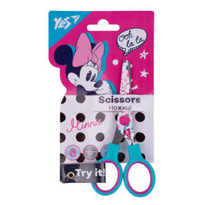 Ножиці YES "Minnie Mouse" 13см, з принтом на лезі