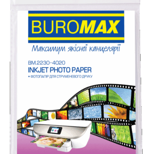 Фотопапір глянц 10х15см, 180 г/м.кв 20л