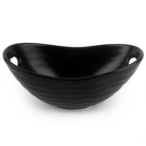 Фруктовница фарфор "Black Classic" 9" (23*13*10см) MC3650-9 (24шт)