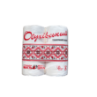Обухівська Туалетний папір целюлозний 2-шар 4 рулони на гільзі білий