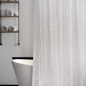 Аксесуари д/ванної IDEA HOME DS-SC015 Grey-Bamboo шторка д/ванни 180х200 см
