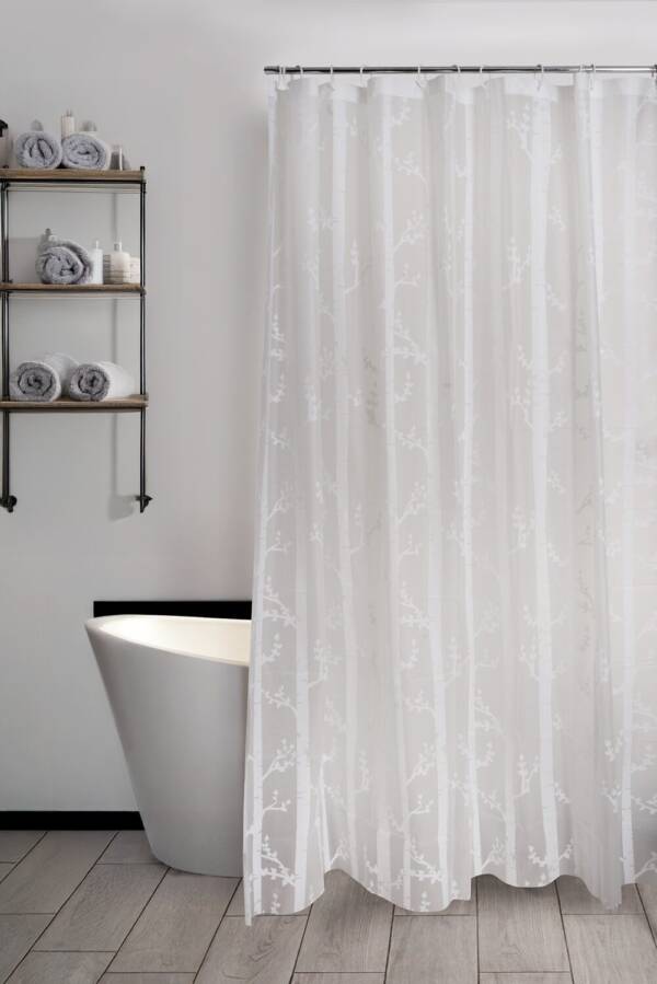 Аксесуари д/ванної IDEA HOME DS-SC015 Grey-Bamboo шторка д/ванни 180х200 см