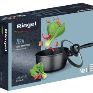 Ківш RINGEL Zira з кришкою 18 см (1.7л) RG-41006-18