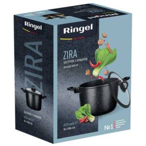 Каструля RINGEL Zira з кришкою висока 20 см (3.5л) RG-21006-20