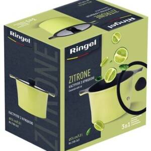 Каструля RINGEL Zitrone 24x16.2 см (5.8л) з кришкою