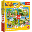 Пазли - (4в1) - "Пригоди бджілки Мая" /Trefl