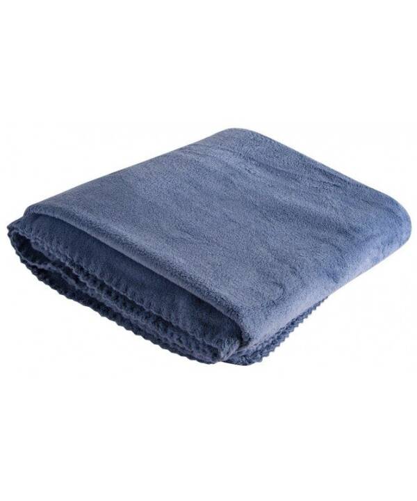 Home text SOHO Плед 130*150 см Baby blanket MIX Beige,  Blue
