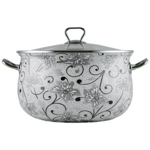 Каструля TM GUSTO Мережка Premium 24 см, 5,7 л