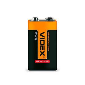 Батарейка Videx КРОНА 9V  6F22
