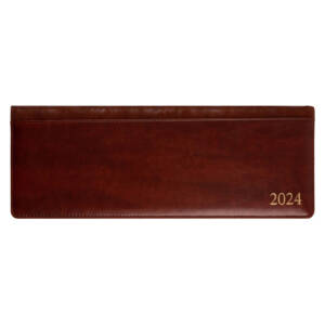 Планінг настільний 34,5х12,5см дата Leo Planner "Whisky" тверд., 128 стор., коричневий