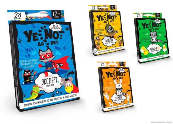 гр Карткова гра  "Yenot ДаНеткі" YEN-01-01.02.03.04U "ДАНКО ТОЙС" [Коробка ]