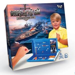 гр Настільна розважальна гра "Морський бій" УКР. G-MB-01 U (10) "Danko Toys"