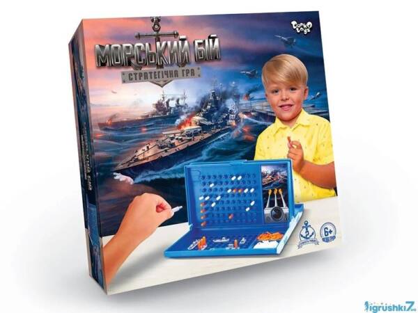 гр Настільна розважальна гра "Морський бій" УКР. G-MB-01 U (10) "Danko Toys"