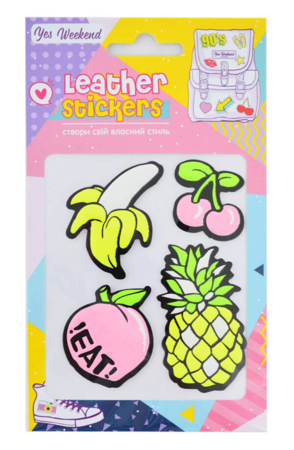 Набор наклеек Leather stikers
