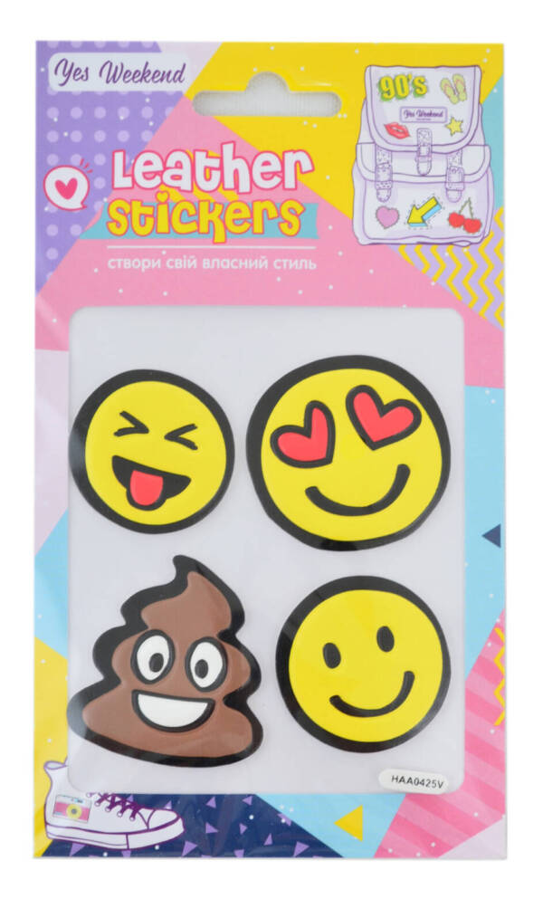 Набор наклеек Leather stikers