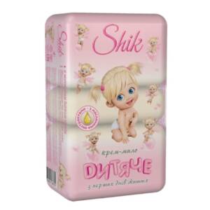 Shik Крем-мило 5*70г Дитяче з екстрактом алоє вера