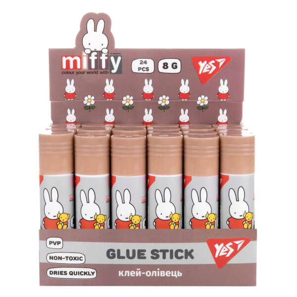 Клей-олівець Yes 8г, PVP "Miffy"