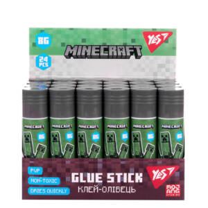 Клей-олівець Yes 8г, PVP "Minecraft"