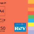 Папір кольор. А4/160 (250арк.) інт. Orange 21 (помаранчевий) REY AdagioКод УКТ ЗЕД 4802589000