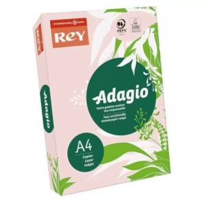 Папір кольор. А4/160 (250арк.) паст. Pink 89 (світло-рожевий) REY AdagioКод УКТ ЗЕД 4802589000