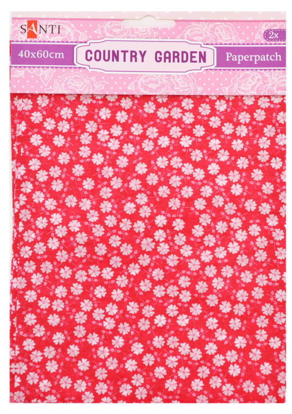 Санти бумага для декупажа, Country garden, 2 листа 40*60 см