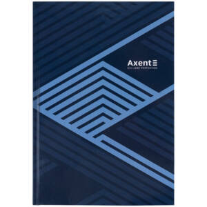 Книга записна А4 96арк., кліт., Lines, синя