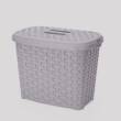 Кошик з кришкою 2,5л сірийК6-130