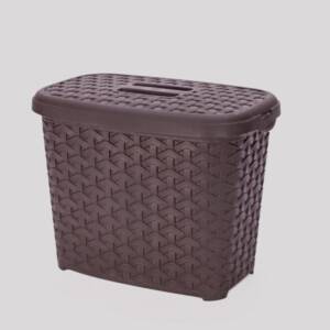 Кошик з кришкою 2,5л коричневийК6-534