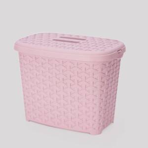 Кошик з кришкою 2,5л пудровийК6-805