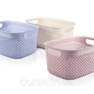 КОШИК  DROP DESIGN Б/КРИШКИ  (23 x 17,5 x 12 CM )     3,3Л (24)