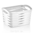 КОШИК RIBAND DESIGN  (16,5 X 12,5 X 10,7 CM)  1,5 Л (24) (білий)
